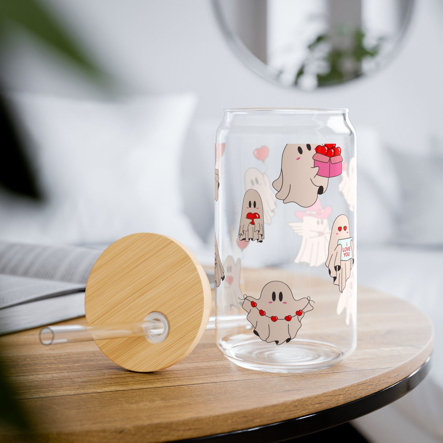 Lovely Ghosts Glass Tumbler