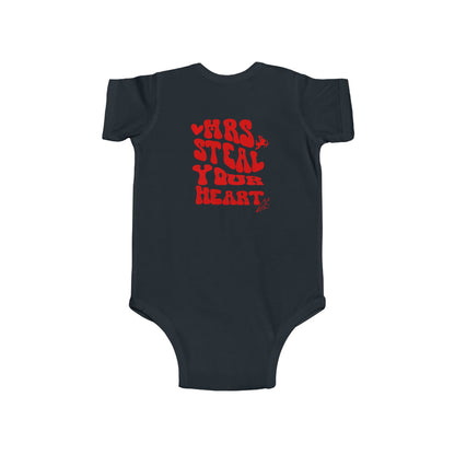 Mrs. Steal Your Heart Onesie