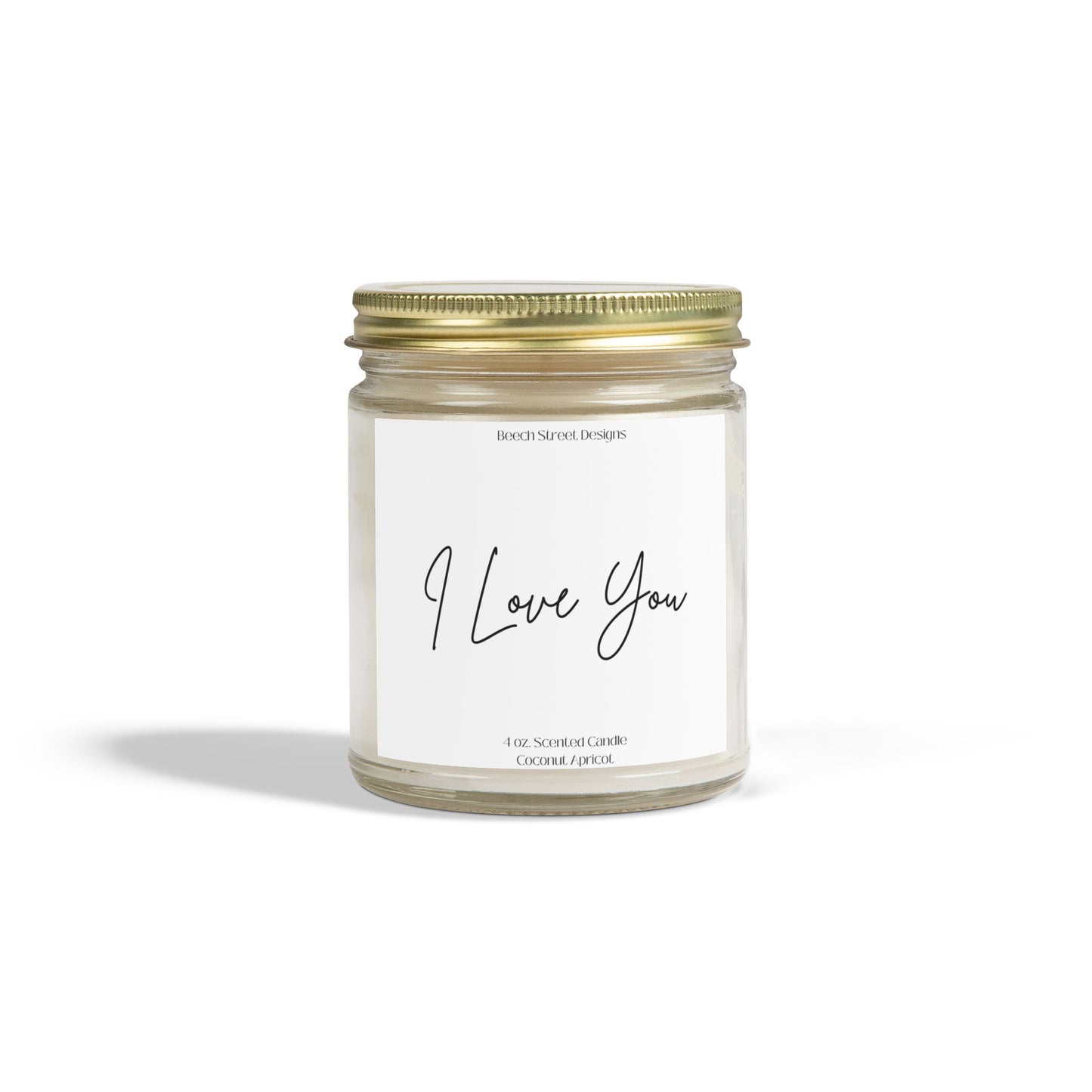 I Love You Candle