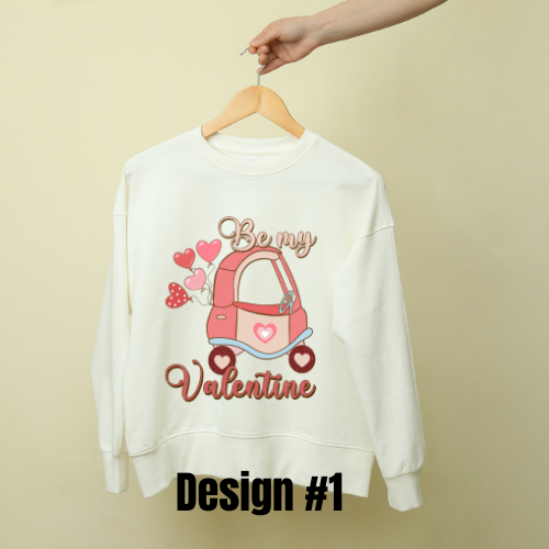 Kids Valentine's Day Crewneck Sweatshirt